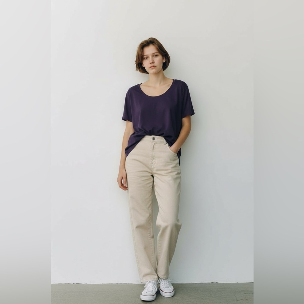 LOGO Principles Relaxed Fit Top